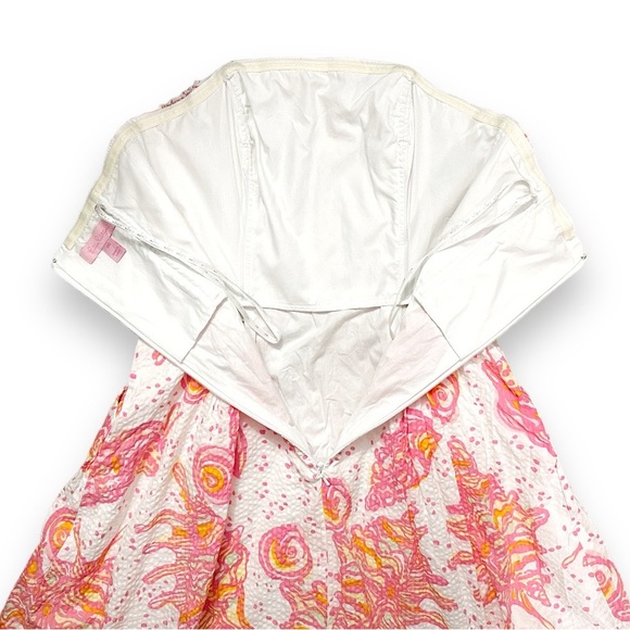 Lilly Pulitzer | “Conched Out” Seersucker Sundress (00) 🐚 - Picture 8 of 10